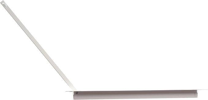 16" x 24" Lockable White Metal Access Panel. Service Shaft Door Panel with Key. Plumbing, Electricity, Heating, Alarm Wall Access Panel for Drywall. Bathroom Services Access Hole Cover.
