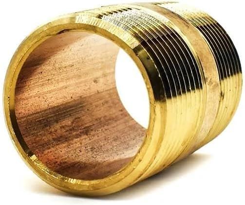 Replacement 3/8 Inch x Close Brass Nipple for Thrifco Plumbing 9319082