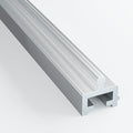 Aluminium Sliding Screen Door Track, Sliding Door Bottom Track, Sliding Door Track Replacement, Screen Door Track Repair, Terrace Screen Door Guide- Silvery Aluminium Alloy 100 Inch