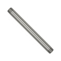 Naiture Brass Heavy Duty 1/2 NPT Connection Threaded Pipe Fitting Nipple, 8" Long, Brushed Nickel Finish
