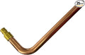 XFITTING 1/2 inch Pex A Expansion Stub Out Elbow 3.5 inch x 8 inch, F1960, Copper, 30-3-6=25X, 25 Pieces