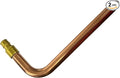 XFITTING 1/2 inch Pex A Expansion Stub Out Elbow 3.5 inch x 8 inch, F1960, Copper, 30-3-6=2X, 2 Pieces