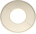 FDXGYH 2 Pcs 3.0 Inch ABS Wall Split Flange Self-Adhesive tape Round Escutcheon Plate Cover for Water Pipe Faucet Decoration Accessories [Gold]