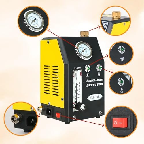 Smoke Machine, Pump, Gauge, Adjustable Flow Meter& Accessories