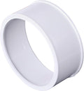 NDS 2P42 PVC Adapter Bushing, 4-Inch, for DWV/SCH40 Spt X S&D Hub Connections, for Use with 4-Inch DWV/SCH40 and Sewer and Drain Pipe, White