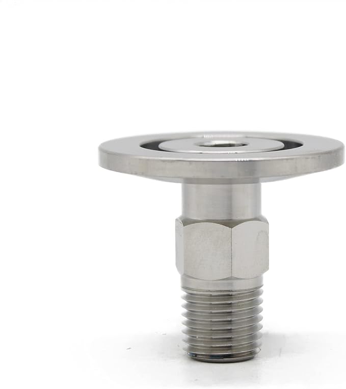 SS304 KF25 NPT Male Adaptor thread 1/4" NW25 KF Male coupling ISO-KF25 X NPT 1/4"