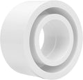 4"x 2" PVC DWV Reducing Bush Adapter Pipe Fitting SCH40 PVC Reducer Bushing (Socket x Socket) PVC Pipe Reducing Bushing Fitting for Home Sewer Plumbing
