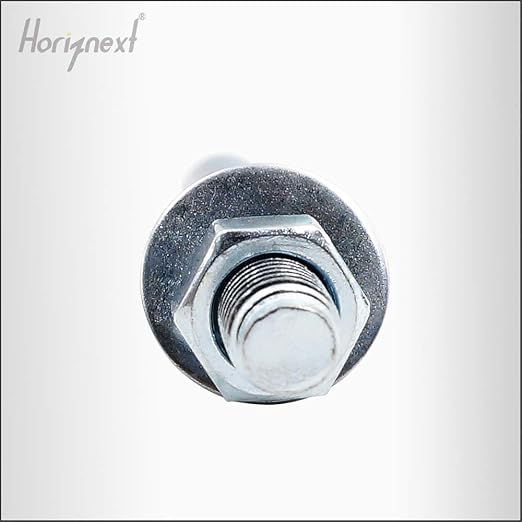 3/8" x 5" Wedge Anchor, for Cement and Concrete only, zinc-Plated Carbon Steel Screws and lag Bolts （ 50 pcs