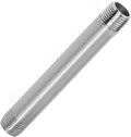 304 Stainless Steel Nipple Pipe Fitting 3/8" NPT X 3/8" NPT Male Thread Cast Pipe Fittings 8" 200mm Length 1PC