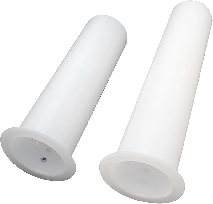 TAUROX Mini Split Cover Wall Sleeve for Air Conditioning Line Set Covers for Outside Units AC Sleeve Through The Wall Pipe Accessories (8.66 inches Length)