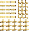 45PCS EFIELD 1/2"Pex Fitting:Tee,Elbow and Coupling,15PCS each(PEX1807186)
