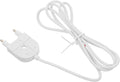 Water Leak Sensor Probe with 1M Stainless Steel Electrode Reusable Water Detection Probe for Home Leak Alarm Parts for Kitchen Bathroom Basement