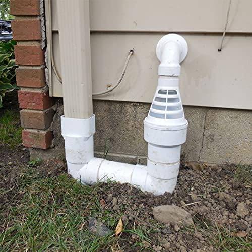 CrawlSpace-DIY - Sump Pump Discharge Freeze Protection, Freeze Guard for Sump Pump and Discharge Line, Tool for Flood-free Basement, Anti-freeze Drainage Utility for Home & Outdoor Sump Pumps