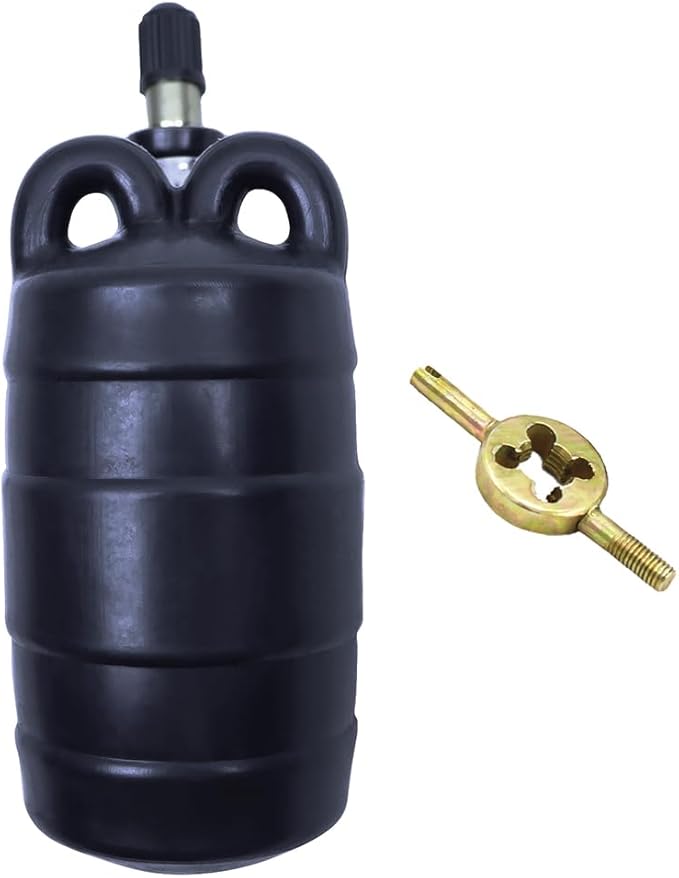 2 Inch Inflatable Pipe Plug, Water Shut Off Airbag for Drain & Sewer Lines - Reusable Rubber Test Ball, Temporary Water Blocker for Pipe Repair, Closed Water Testing & Maintenance