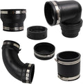 RV and Camper Sewer Waste Plumbing Connection System Kit with Adapters Compatible with 3" PVC Pipe RV Sewer Hose Fittings RV Sewer Adapter