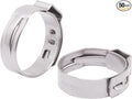 Stainless Steel 304 Pex Crimp Ring Clamp, Hose Pex Fitting Clamps (1 Inch, 50pcs)