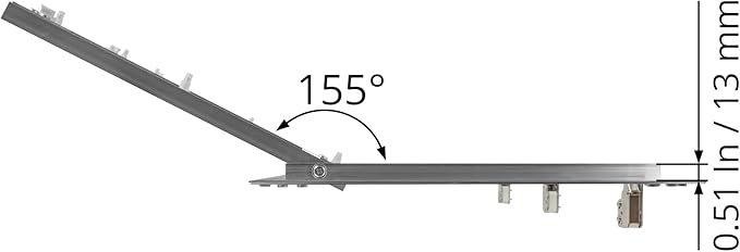 12" x 24" Inch Aluminum Drywall Access Panel - Service Shaft Door - Plumbing, Electricity, Heating, Alarm Wall Inspection hatch for Drywall - Bathroom Service Access Hole Cover