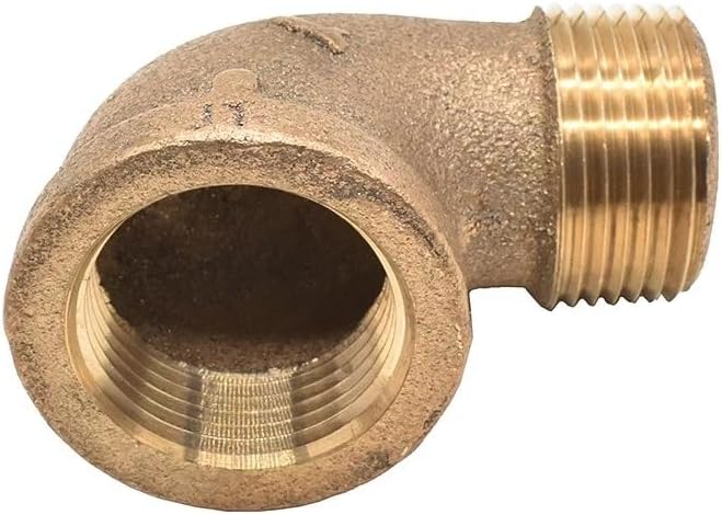 Replacement 1 Inch 90 Degree Brass Street Elbow Fitting for Thrifco Plumbing 5317043