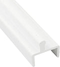 KC Hardware Aluminium Sliding Screen Door Bottom Track, Patio Door Track Replacement, Sliding Door Track Repair- 72 Inches (White)
