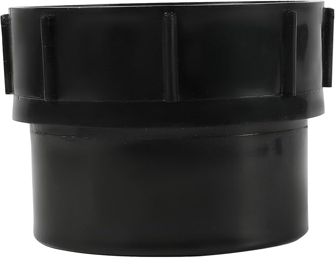 EFIELD 6" ABS dwv Cleanout Adapter Spigot x FPT