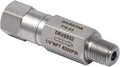 In-line Ball Check Valve - Stainless Steel 316 One Way (SS316, 1/4"NPT MxF)