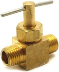 Replacement 1/8 Inch MP x 1/8 Inch MP Needle Valve for Thrifco Plumbing 6922229#108P