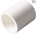 Rainbow Dream 2 Inch PVC Coupling Adapter Pipe Fitting (Socket x Socket) - 3 Pack, White