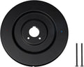 Escutcheon Replacement for Moen 16090 Chateau Collection, Shower Handle Cover Plate for One-Handle Tub and Shower Faucets (Black)