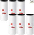 LF9009 Fuel Filter Oil Filter Compatible With Replaces Cummins Fit For 3401544 XLF75000 AT193242 1216400561 Fit For Cummins ISC 8.3L ISL 9.0L ISM N14QSL 9.0L NTA 855 M11 Diesel Engine 6PACK