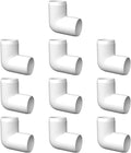 ‌letsFix 90 Degree PVC Fittings 3/4 Inch (10-Pack), Furniture-Grade, Heavy-Duty Pipe Connectors for Plumbing, DIY Projects, and Home Furniture Assembly, Compatible with 3/4" Schedule 40 PVC Pipes‌