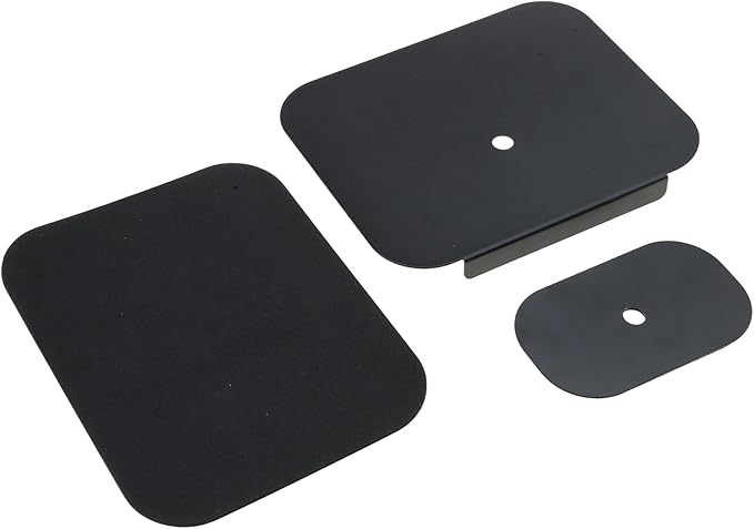 Monitor Mount Reinforcement Plate for Fragile Tabletops Steel Bracket Plate Fits Most Stand C-Clamp Installation Height Adjustable Stand