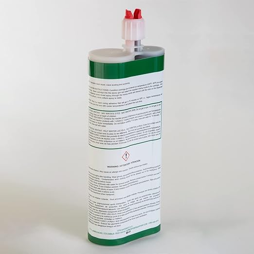 Epoxy Paste | Foundation Wall & Concrete Crack Repairs Strengthen Reinforce Structures Non-Pliable Non-Sag Waterproof Adhesive Quick Set 12 Pack of 2-Part Glue (EP12PK-220234)