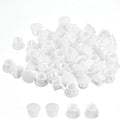 uxcell 15/32" Plastic Hole Plugs, 110Pcs Flush Type Panel Round Snap in Fastener Knockout Locking Plugs for Furniture Insert End Caps Panels, White