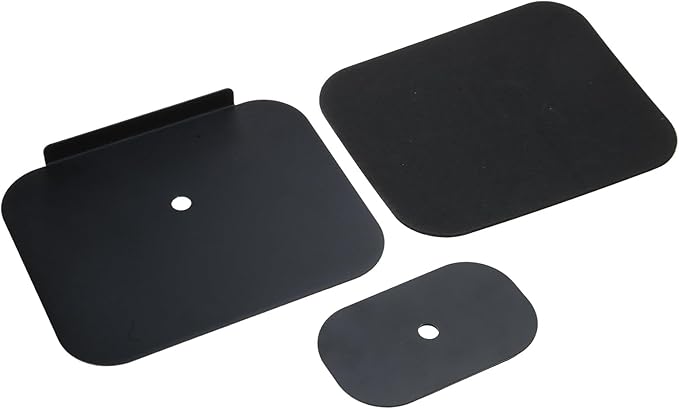 Monitor Mount Reinforcement Plate for Fragile Tabletops Steel Bracket Plate Fits Most Stand C-Clamp Installation Height Adjustable Stand