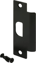 Prime-Line U 11450 Door Strike, Stainless Steel, Commercial, ASA, Matte Black Finish (Single Pack)