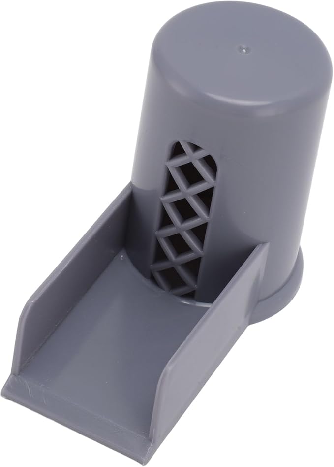 Dishwasher Air Gap Cover with Ramp, Replacement Air Gap for Dishwasher Air Gap Overflow Spout Extender With Ramp For Kitchen Sink(Gray)