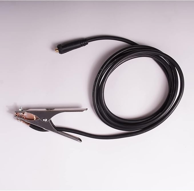 200A Welding Electrode Holder with 3m Cable Assembled Welder Ground Earth Clamp for ARC ZX7 MMA (clamp(200A) with calbe(3M))