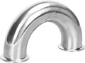 DERNORD 2" Tube OD Elbow 180 Degree Sanitary Pipe Fitting SS304 Tri Clamp 2 Inch