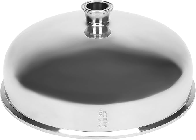 DERNORD Tri Clamp Bowl Reducer Sanitary Fitting Stainless Steel 304 (Tri Clamp Size: 12 inch x 1.5 inch)