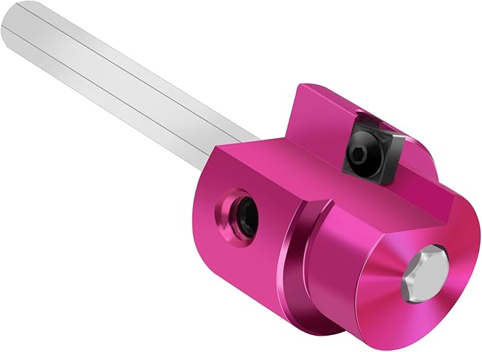 PVC Fitting Saver 1/2-Inch Head,1/2" PVC Pipe Reamer with 1/4-Inch Hex Shaft, Socket Saver Plastic Pipe Fitting Reamer Plumbing Tool for Sch.40 CPVC ABS Socket Hub Removing,Fit 1/2" Drills
