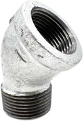 Replacement 2 Inch Galvanized Steel 45 Degree Street Elbow for Thrifco Plumbing 5217055