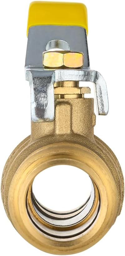 (Pack of 2) EFIELD 1/2" Copper Press Ball Valve with EPDM O-ring,1/4- Turn Full Port Shut Off Stop Ball Valve For Copper Tubing Connection (2),(VALVE242-2PCS)