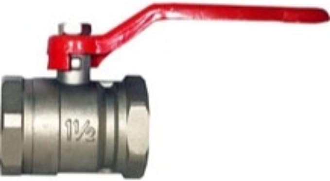 2" Nickel Plated Ball Valve - Standard Port 400WOG