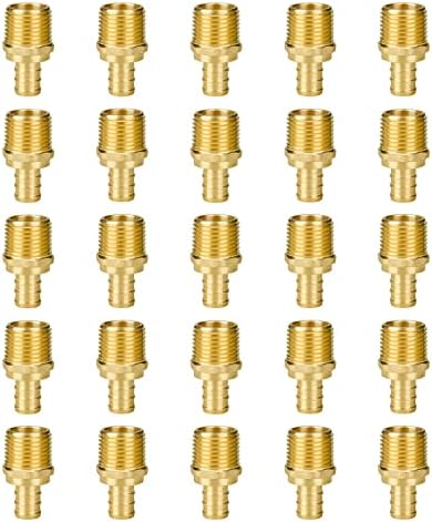 SUNGATOR 25-Pack 1/2" NPT to 1/2" PEX Male Adapter