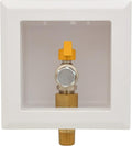 HYDRO MASTER Gas Outlet Box，3/4" NPT, Gas Supply Box，White (3/4-Inch)
