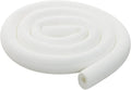 Pipe Insulation Tubing, BESUNTEK 6ft Heat Preservation Insulated Foam Tubing Handle Grip Support, for Water Pipes, air Conditioning Pipes (0.59" × 0.39", White, BESUNTEK-121)
