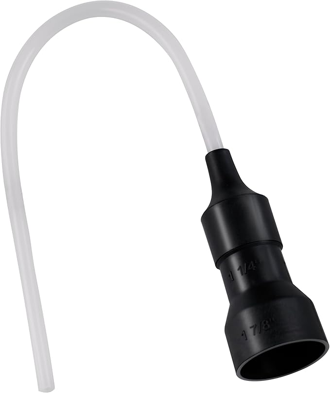 005A Drain Adapter Compatible with Water Heater Tank, Fits For 1-1/4in & 1-7/8in OD Hose (1-1/4in & 1-7/8in OD Hose)
