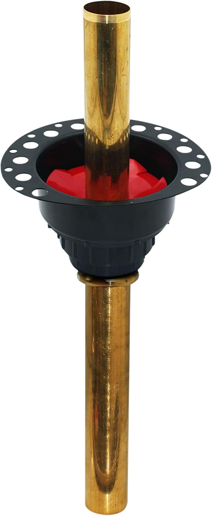 Freestanding Bathtub Rough-in Kit With Brass Tail Pipe and PVC Adapter Compatible with All Freestanding Bathtubs and Standard Bathtubs