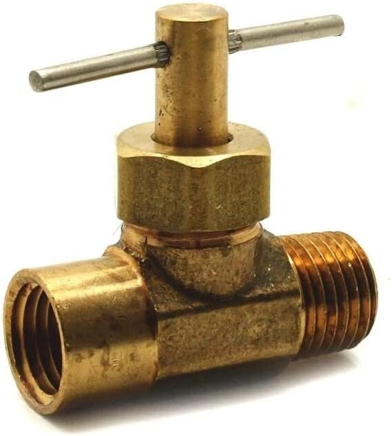 Replacement 1/4 Inch MP x 1/4 Inch FP Needle Valve for Thrifco Plumbing 6922228#132P