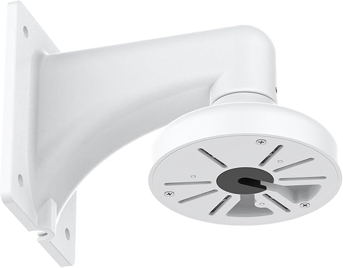 Universal CCTV Security Camera Mount Bracket, Pure Aluminum Alloy Outdoor&Indoor Wall Mount L-Type Bracket Only for CCTV Security Dome Camera Mounting, Weatherproof